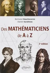 Couverture de Des mathématiciens de A à Z