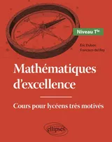 Couverture de Mathématiques d'excellence, Terminale